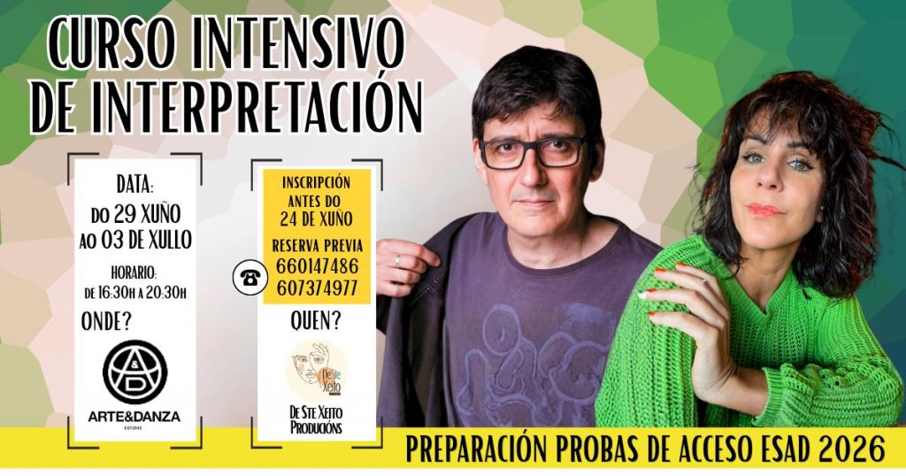 curso de teatro vigo artes escenicas en vigo